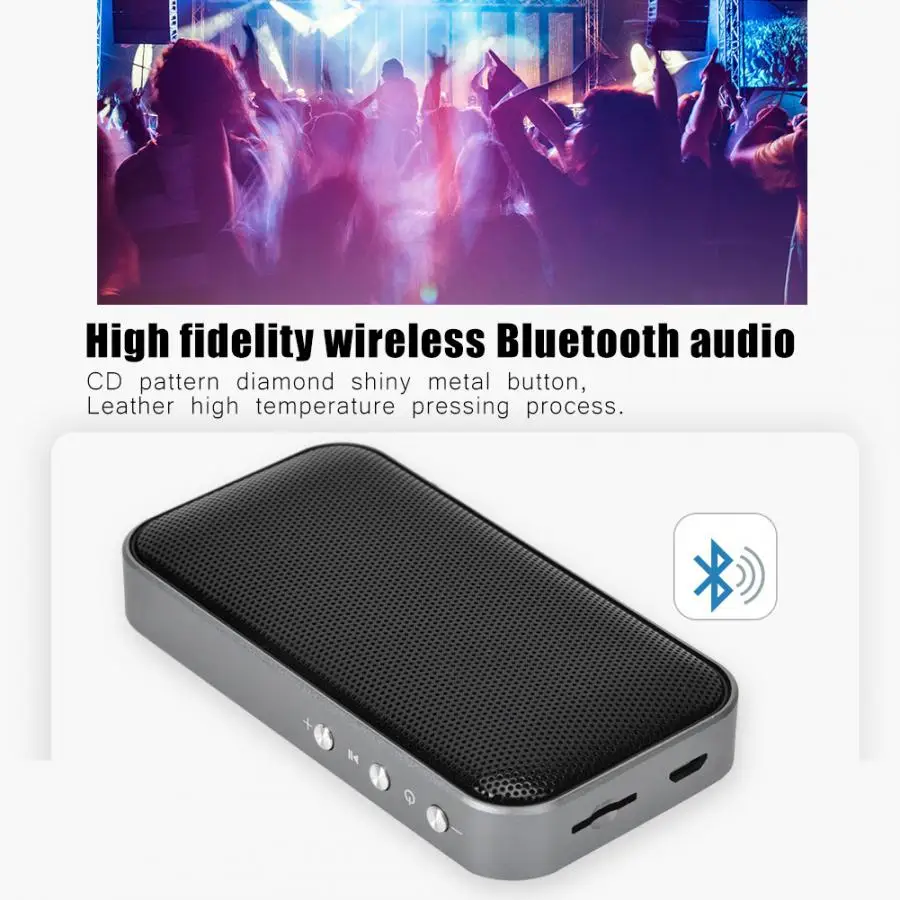 BT209 AEC Smart Mini altavoces Bluetooth portátiles Supergraves con Control de volumen del reproductor TF inalámbrico Bluetooth audio subwoofer