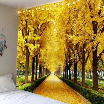 

Natural Tree Blanket 3D Printing Natural Tree Tapestry Wall Tapestry Home Decoration