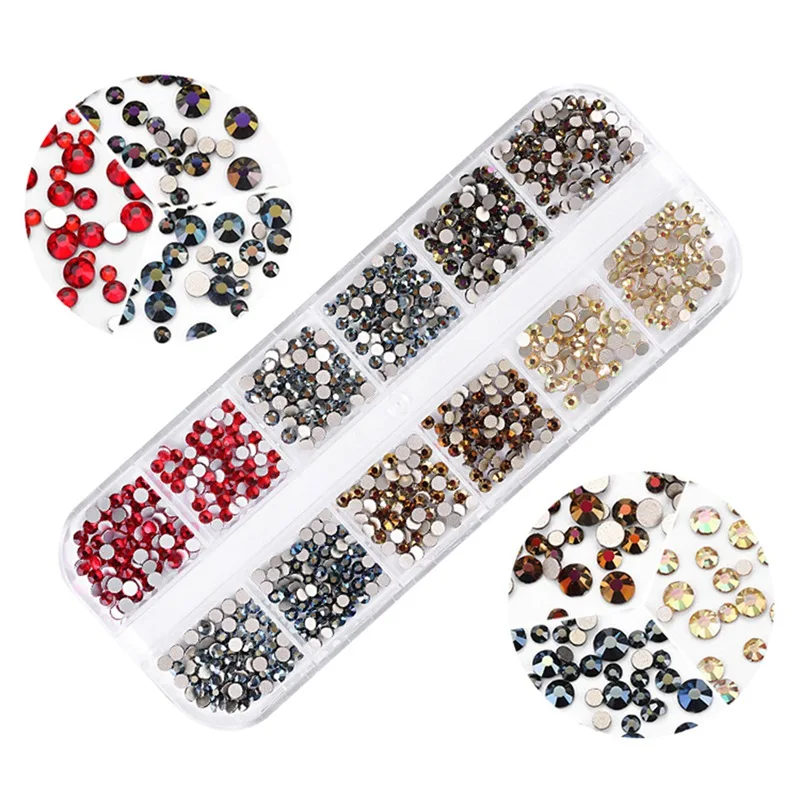 New Colorful Shiny Round Ultrathin Sequins Colorful Nail Art Glitter Tips UV Gel 3D Nail Decoration Manicure DIY Accessorie