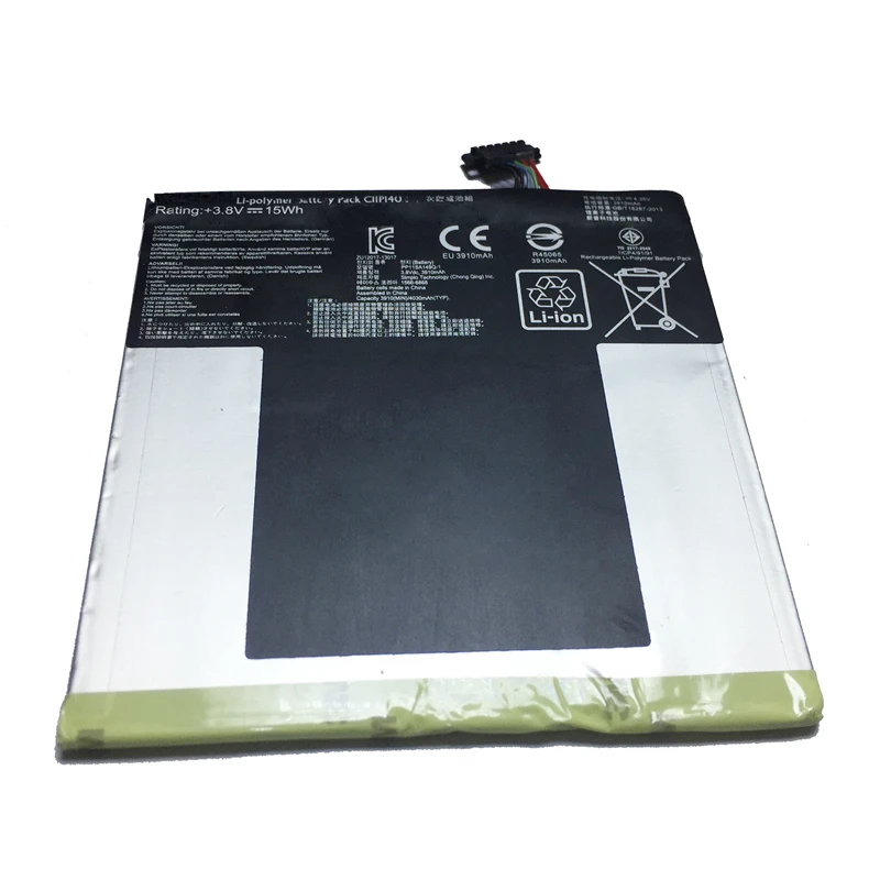 Аккумулятор высокой емкости C11P1402 для ASUS Fone Pad 7 ME375C FE375 FE375CXG K019 3910mAh литий-полимерный аккумулятор