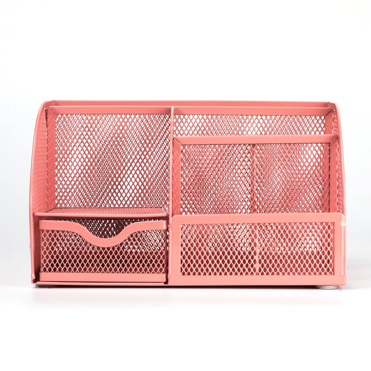 Metal Office Organizer Mesh Desktop Storage Box Stationery Accesorries Cosmetics Holder Office Home Supplies pen holder desktop storage box stationery organizer stationery storage box