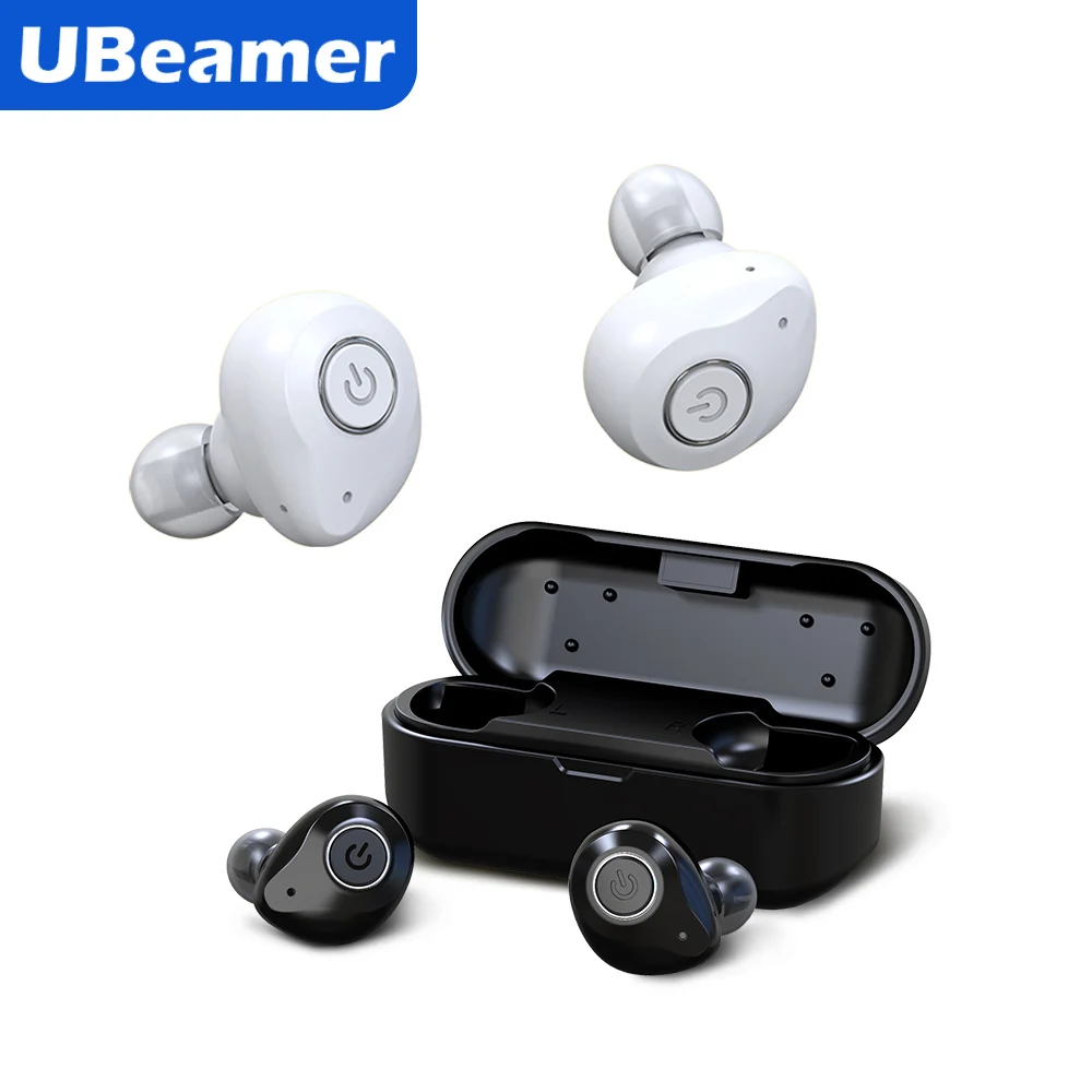 

Ubeamer X6 Bluetooth Earphone TWS V5.0 Wireless Earphones With Battery Charging Case Waterproof True wireless Stereo
