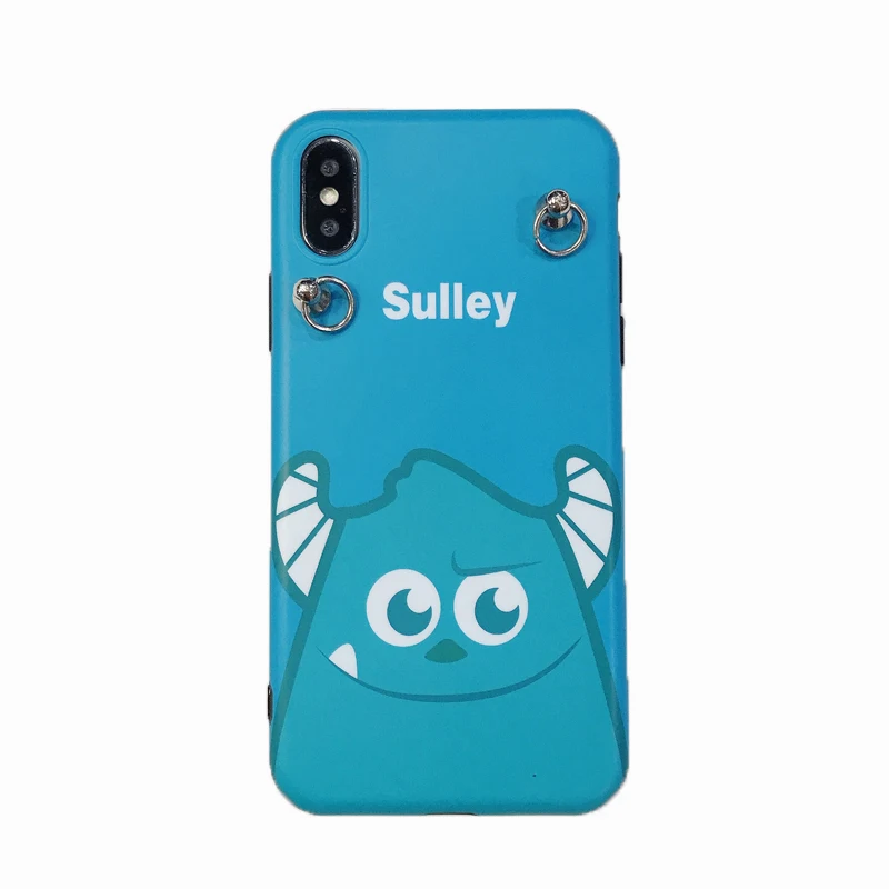 Матовый чехол с монстрами для iphone XS max XR X Cute Sullivan Mike 8plus 8 6s p 7 7P мультяшная оболочка
