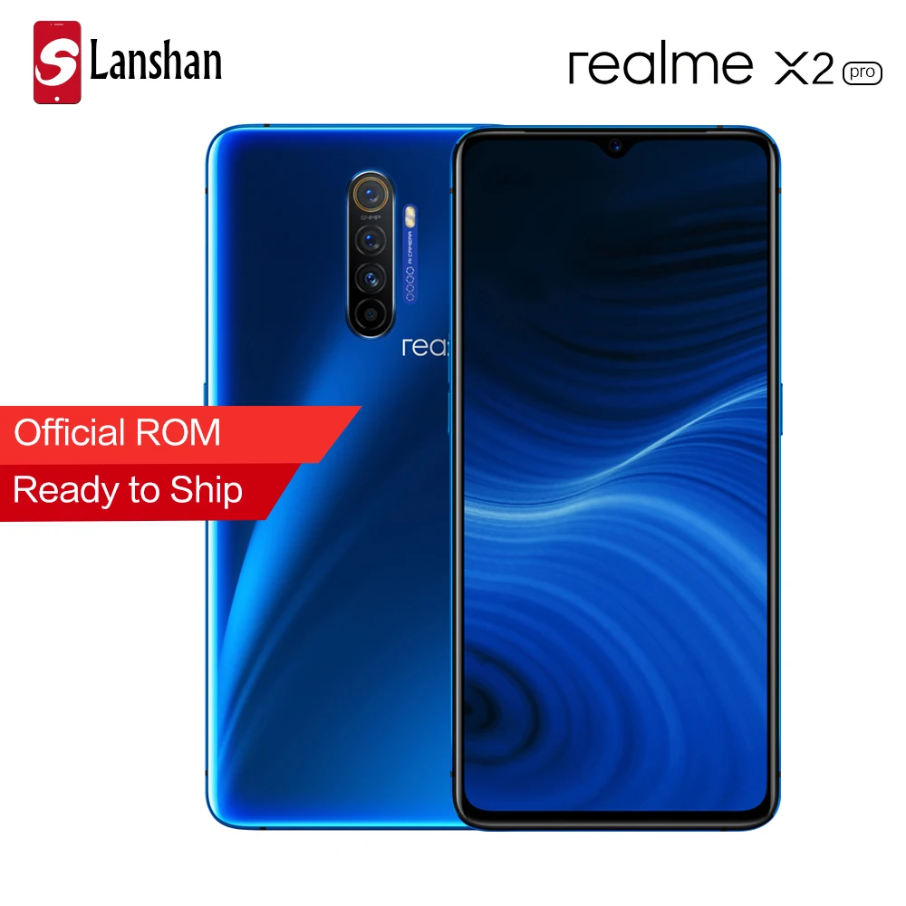 Realme X2 Pro смартфон с 6 5-дюймовым дисплеем Snapdragon 855 Plus NFC OPPO XT VOOC 50 Вт | Мобильные