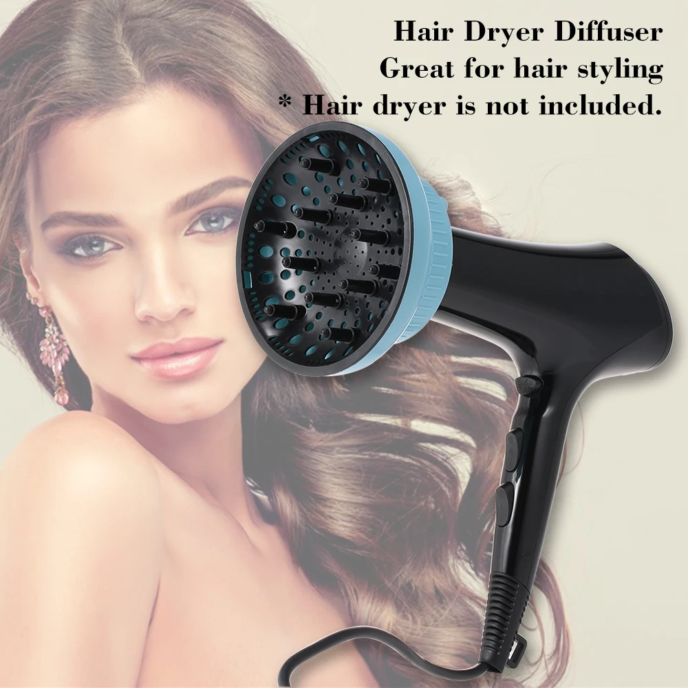 

3Colors Salon Hair Drier Diffuser Curly & Wavy Hair Styling Attachment Universal Blow Blower Nozzle Hair Dryers Accessories