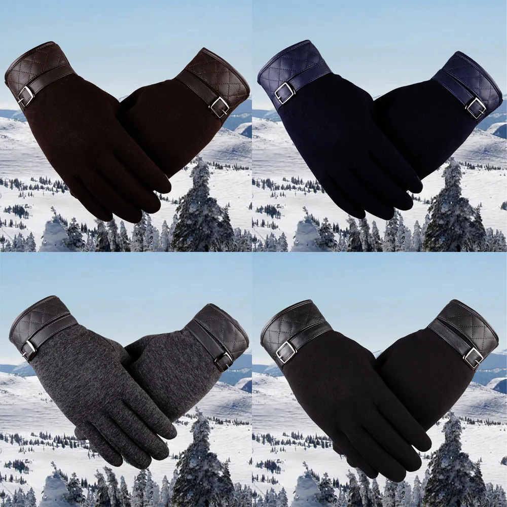 Мужские теплые зимние мотоциклетные лыжные сноубордические перчатки, мужские перчатки для вождения с сенсорным экраном, мужские тактические перчатки eldiven