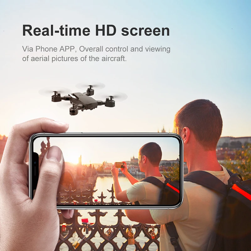 2020 RC дроны Квадрокоптер 360 градусов качения Безголовый режим HD камера