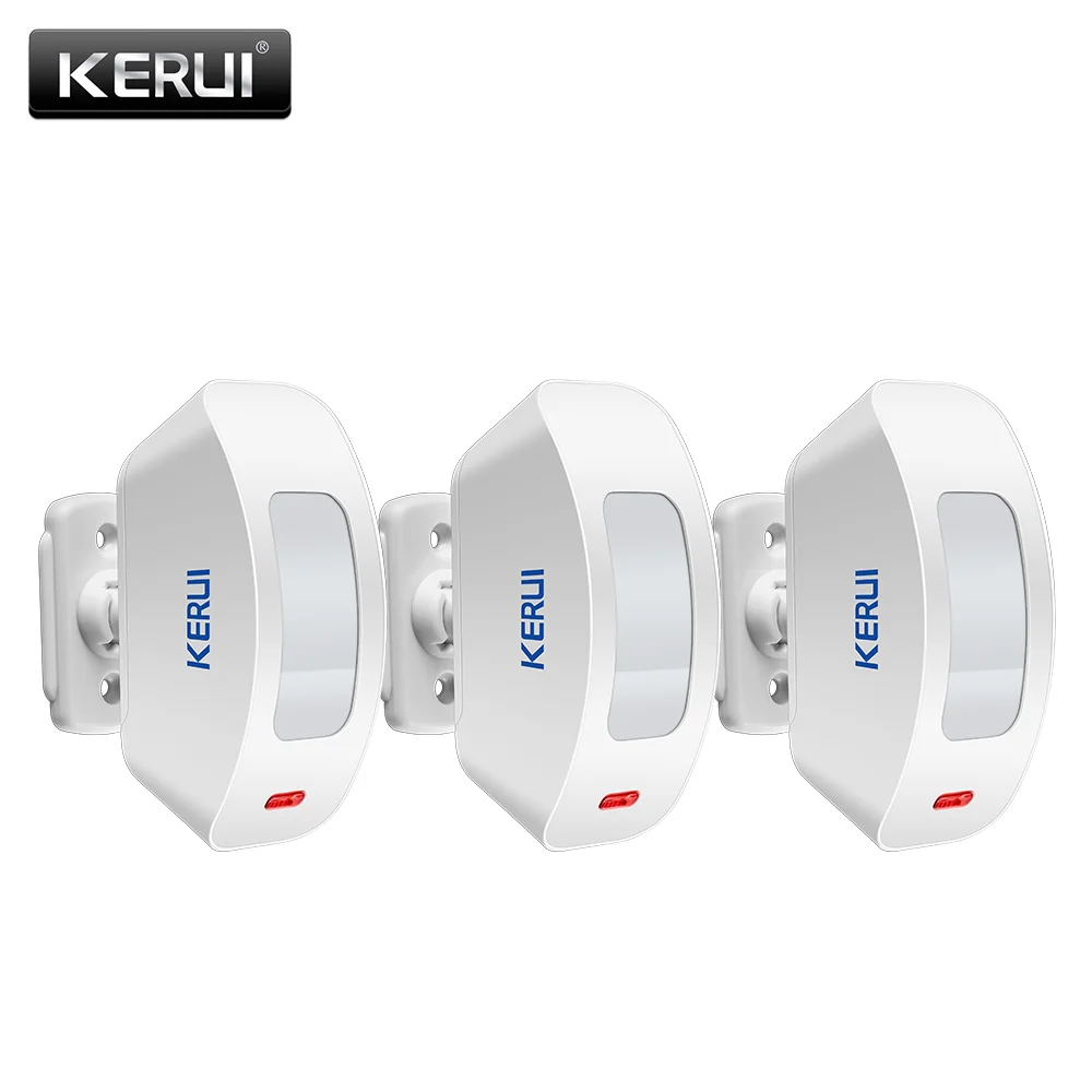 KERUI P817 Wireless Infrared Detector Curtain Sensor PIR Detector Burglar Alarm System Motion Detector For KERUI Alarm System burglar alarm keypad Alarms & Sensors