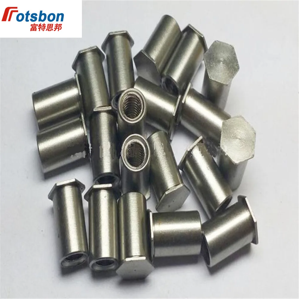 US $125.72 BSOSM510 Blind Hole Threaded Standoffs Self Clinching Feigned Crimped Standoff Server Cabinet Sheet Metal Spacer PEM Rivet Nut