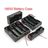 Caja de caja de almacenamiento de la batería 18650 DIY con 1/2/3/4 ranuras, contenedor con Clip para baterías, alfiler de plomo ► Foto 1/5