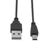 HOMEBARL Data Sync Flat Mini USB A Male To Mini 5 Pins B Charger V3 USB Cable For MP3 MP4 MP5 Player Camera Radio Bluetooth DVD ► Photo 2/6