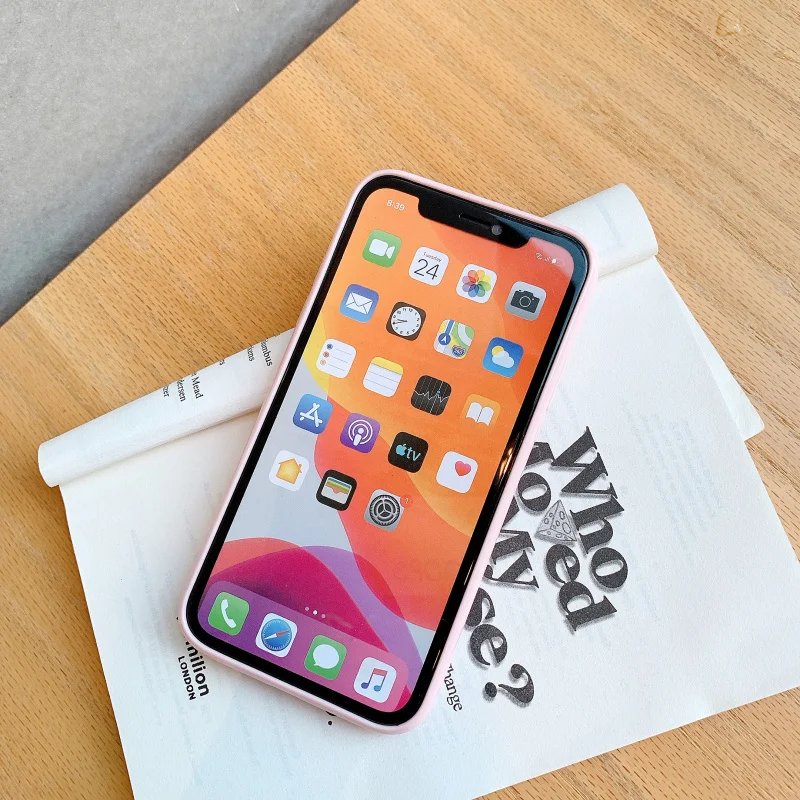 Рождественские блестящие мягкие силиконовые чехлы со звездами для iPhone 11 12 Mini Pro X
