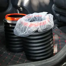 Автомобильный складной мусорный бак для Alfa Romeo Giulia Stelvio MiTo Giulietta Tonale ALFA 4C Disco Volante Gloria