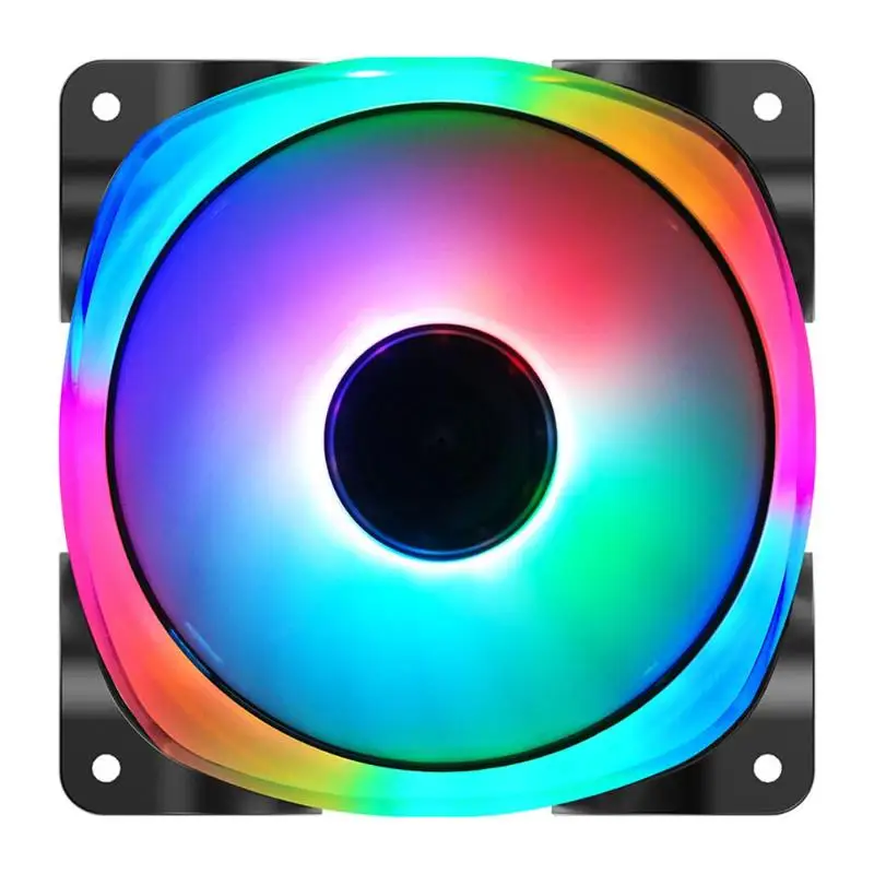 

Jonsbo FR-701 34 RGB Beads LED Light Cooling Fan 3PIN 4PIN Fluid Bearing 120*120*25mm Computer PC Case Chassis Heatsink Fan