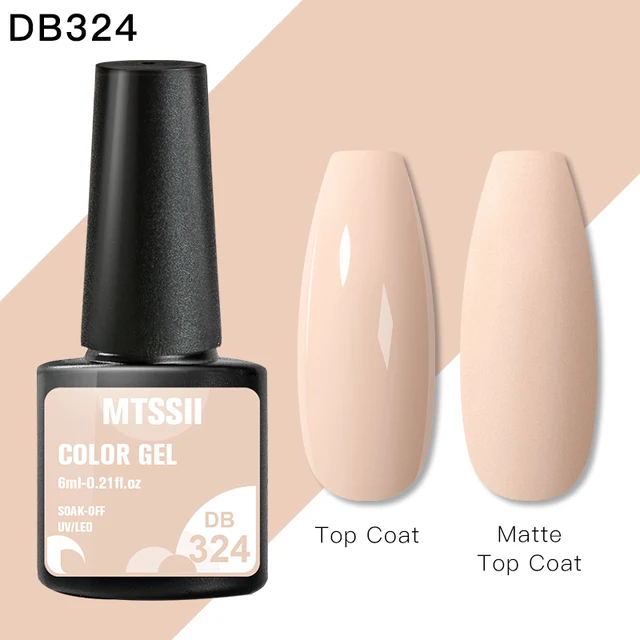 Mtssii Reflective Glitter Gel Nail Polish 6ml Sparkling Auroras Laser Nail Gel Nail Art Varnish Semi Permanent Top Base Gel Q15188 NO Reflective