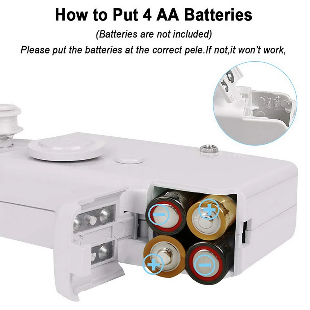 New Portable Sewing Machine Mini Handheld Sewing Machine Cordless Electric Stitch Household Tool for Fabric Clothes