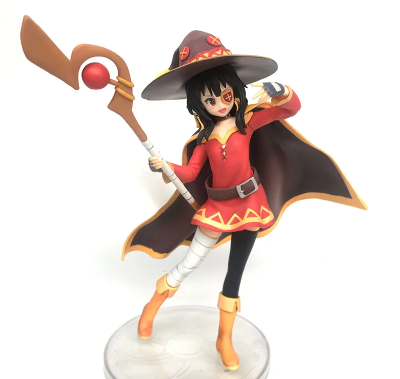 Фигурка японского аниме kono subarashii sekai ni shukufuku o Megumin экшн фигурка Коллекционная