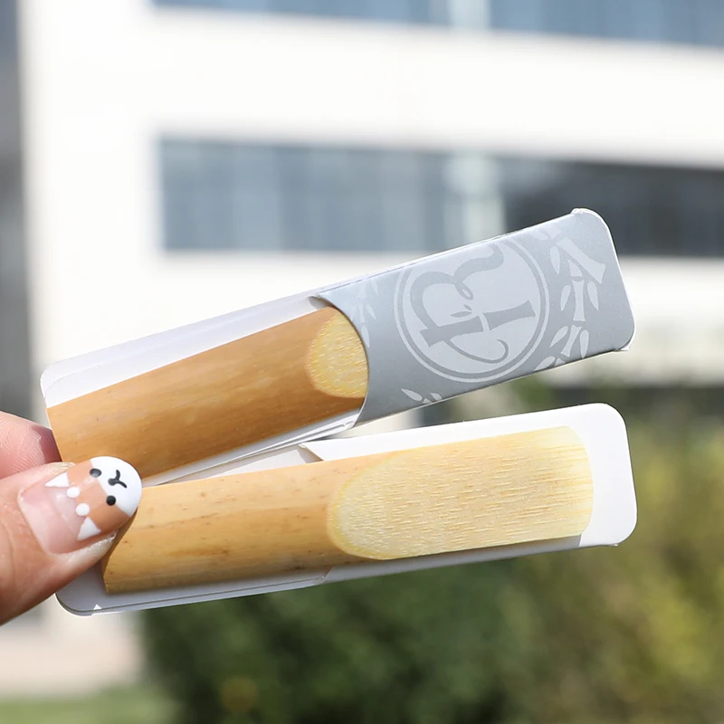 Najtaniej 10 sztuk profesjonalna siła 3 i 2.5 Rillion saksofon altowy stroiki saksofon altowy stroiki klasyczny i popularny styl łatwy do gry