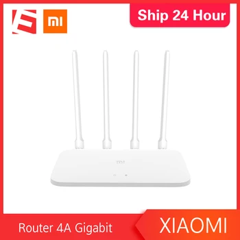 

Wi-fi router Xiaomi Mi router WiFi 4 скорость-1167 Mbit/s 2,4 GHz-300 Mbps 5 GHz-867 Mbps lan-2x 10/100/1000 m e-dvb4190cn