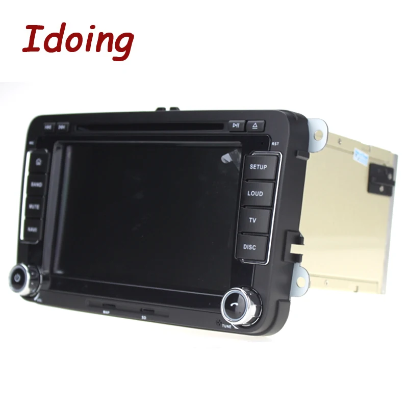 Perfect Idoing 7"2din Car Android 9.0 Radio Player For Volkswagen Touran Passat B6 PX5 4G+64G 8Core IPS screen GPS Navigation Multimedia 3