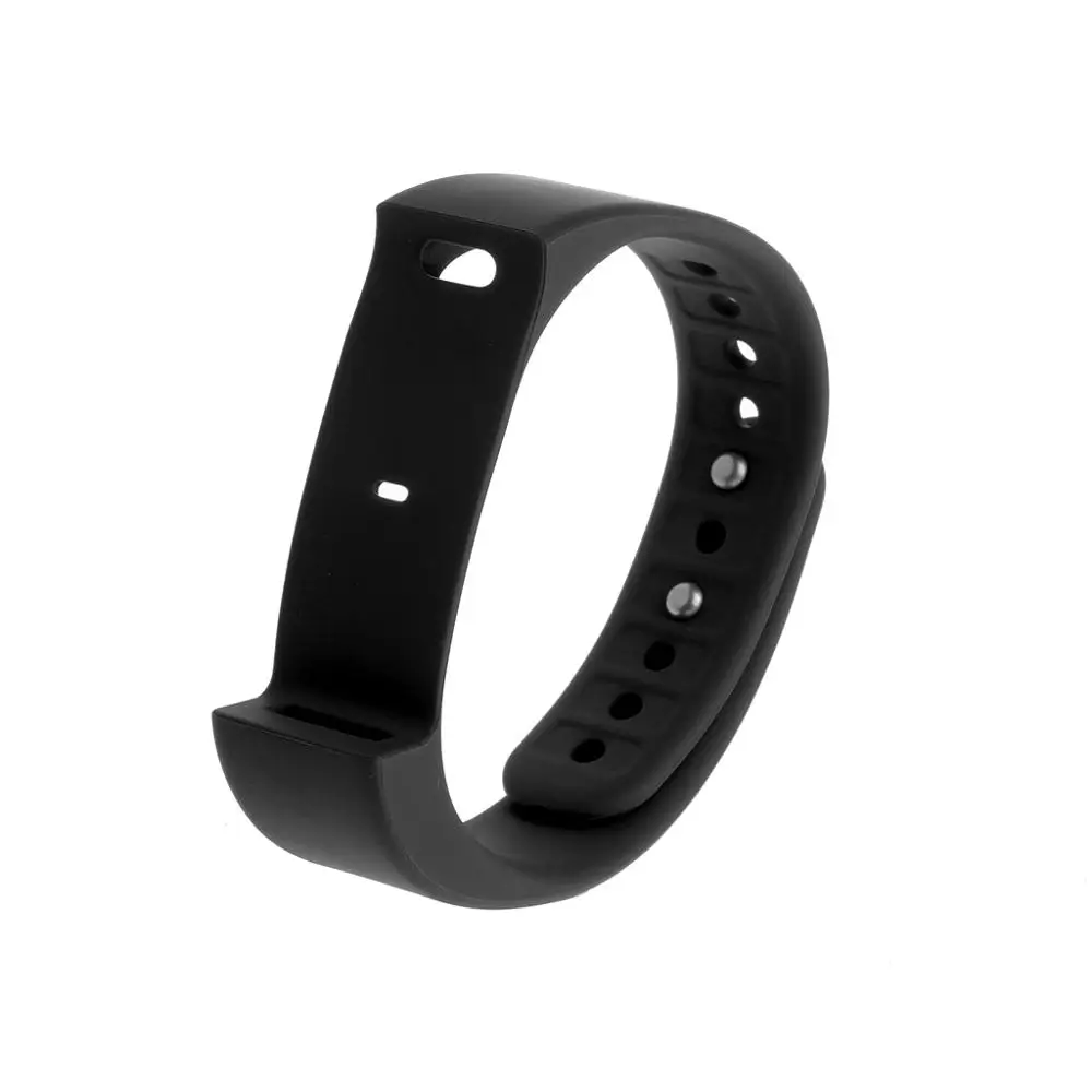 Replacement TPU Band Strap Wristband For Iwown i5 plus Sports Smart Bracelet - Цвет: BK