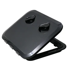 315*440 мм ABS пластик анти старение ультрафиолетовая черная палуба морской Люк палуба доступа люк лодка люки инспекции яхты Крышка RV