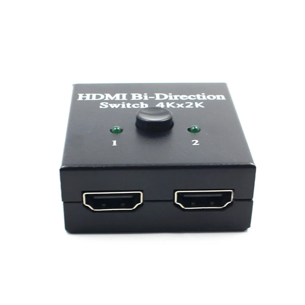 HDMI переключатель двунаправленный 4K сплиттер 2X1/1X2 без внешнего источника питания