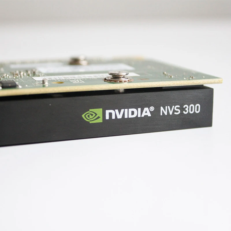 Placa de Vídeo Nvidia Nvs300 512m Ddr3 Pcie Nvs 300 Placa Gráfica de Perfil Baixo com Cabo Dms59 Peça Cabos de computador e conectores - Imagem 3
