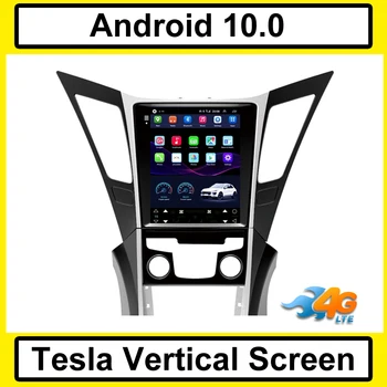 

Tesla Vertical screen android 10 car gps multimedia radio player in dash for For Hyundai Sonata 2013-2015 car navigation stereo