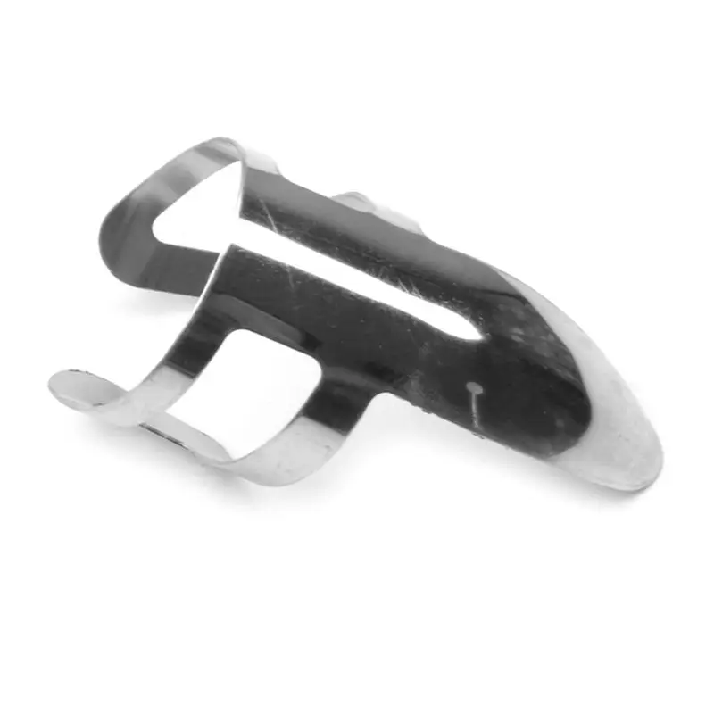 

4pcs Guitar Metal Finger Picks Adjustable Anti Abrasions with 1 Thumb Plectrum 27RD