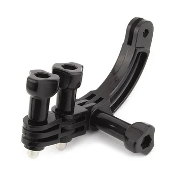 

Rotary Connection Black Easy Install Extension Arm Set Helmet Accessories Replacement Spared Curved Action Camera For Gopro Hero