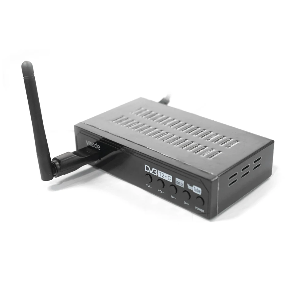 Vmade русский DVB C цифровой наземный ТВ приемник T2 тюнер MPEG 4 HD H.264 декодер тв