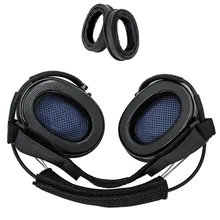 TCI SORDIN Airsoft – casque d'écoute tactique (FG), anti bruit, Camouflage, bandeau en toile + protège oreilles en Silicone 