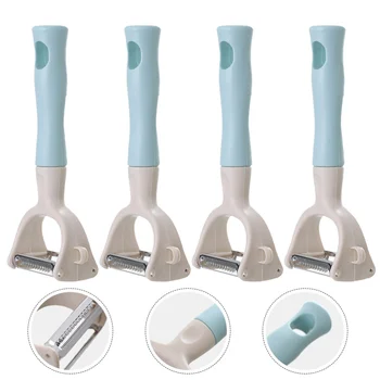 

4Pcs Kitchen Professional Potato Vegetable Fruits Peeler Stainless Steel Peelers