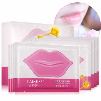 

Collagen Mask Lip Film Moisturizing Exfoliating Lips Care Essentials Without box Q1