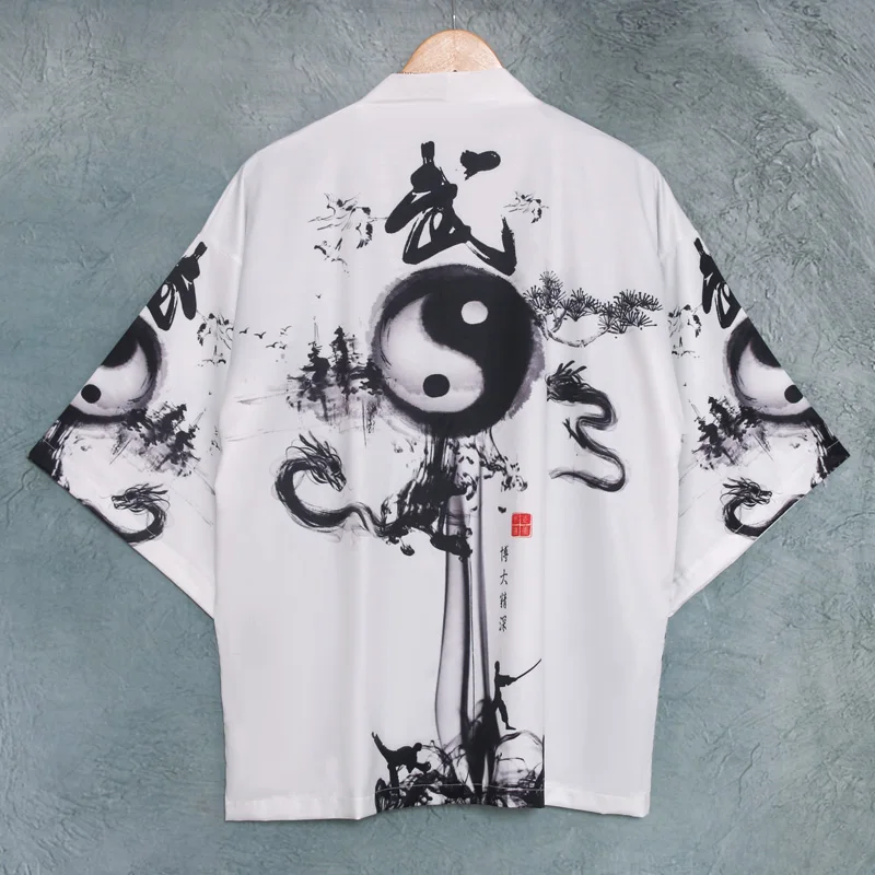 

Kimonos Women 2020 Japanese Kimono Cardigan Cosplay Shirt Blouse for Women Japanese Yukata Female Summer Beach Casual Cardigan