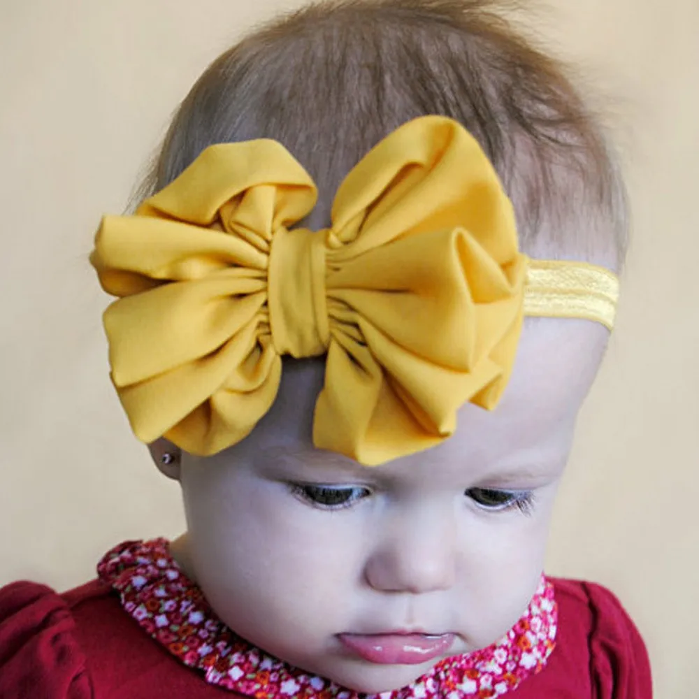 Newborn Baby Headband Headwear Turban Baby bow hair band Hair Accessories Hair Bands for Baby Girls Toddler