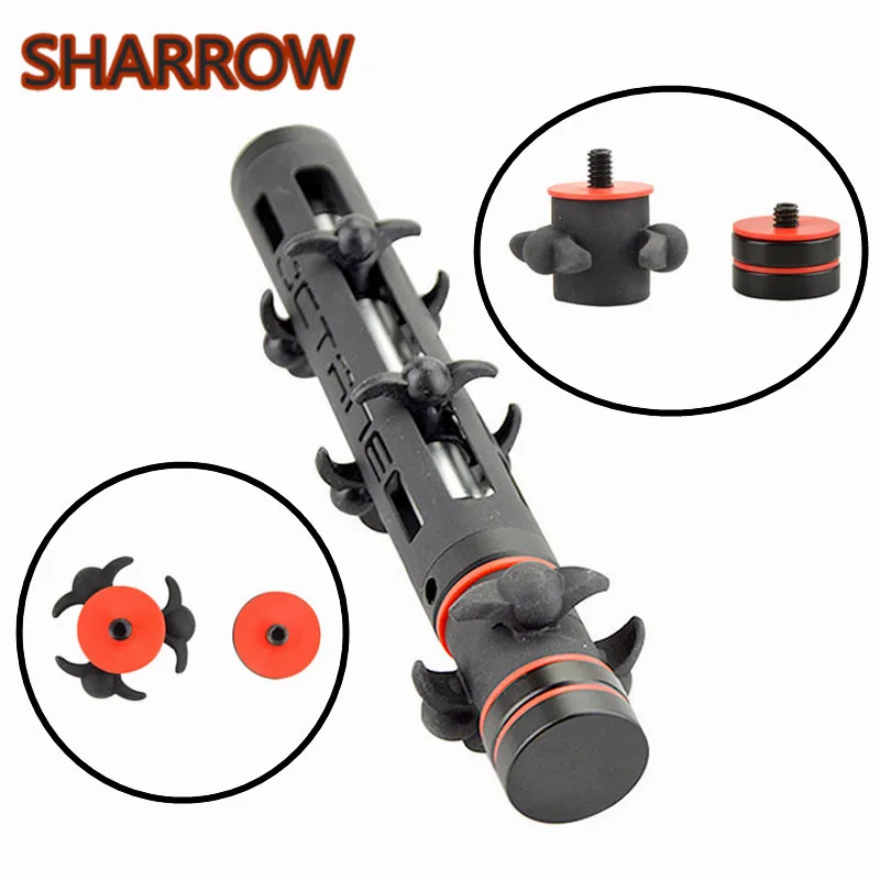 

1pc 7.8" Archery Compound Bow Stabilizer Weight Balance Damping Absorber Reduce Noise For Outdoor Shooting Hunting Accessories