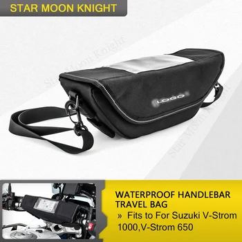 

Modern waterproof motorcycle handlebar travel bag For Suzuki V-Strom 1000 V-Strom 650 V strom Vstrom storage bag