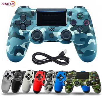 

For Dualshock 4 Controller Wireless PS4 Gamepad Joystick Supports PC/Steam/PS4 Pro/Slim