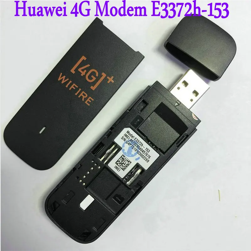 Huawei modem e3372 wireless 4g lte usb, modem móvel de banda larga