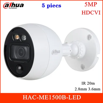 

Dahua 5MP HDCVI Active Deterrence Camera Smart IR 20m Bulit-in PIR 2.8mm 3.6mm Fixed Lens Security Camera HAC-ME1500B-LED
