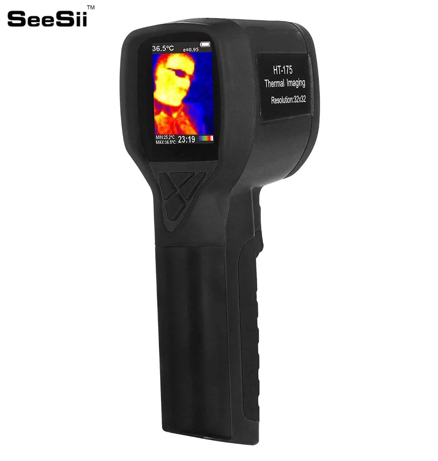

SeeSii Original Black Thermal Imaging Digital Camera 32*32 High resolution Measuring range -20-300 degrees Celsius