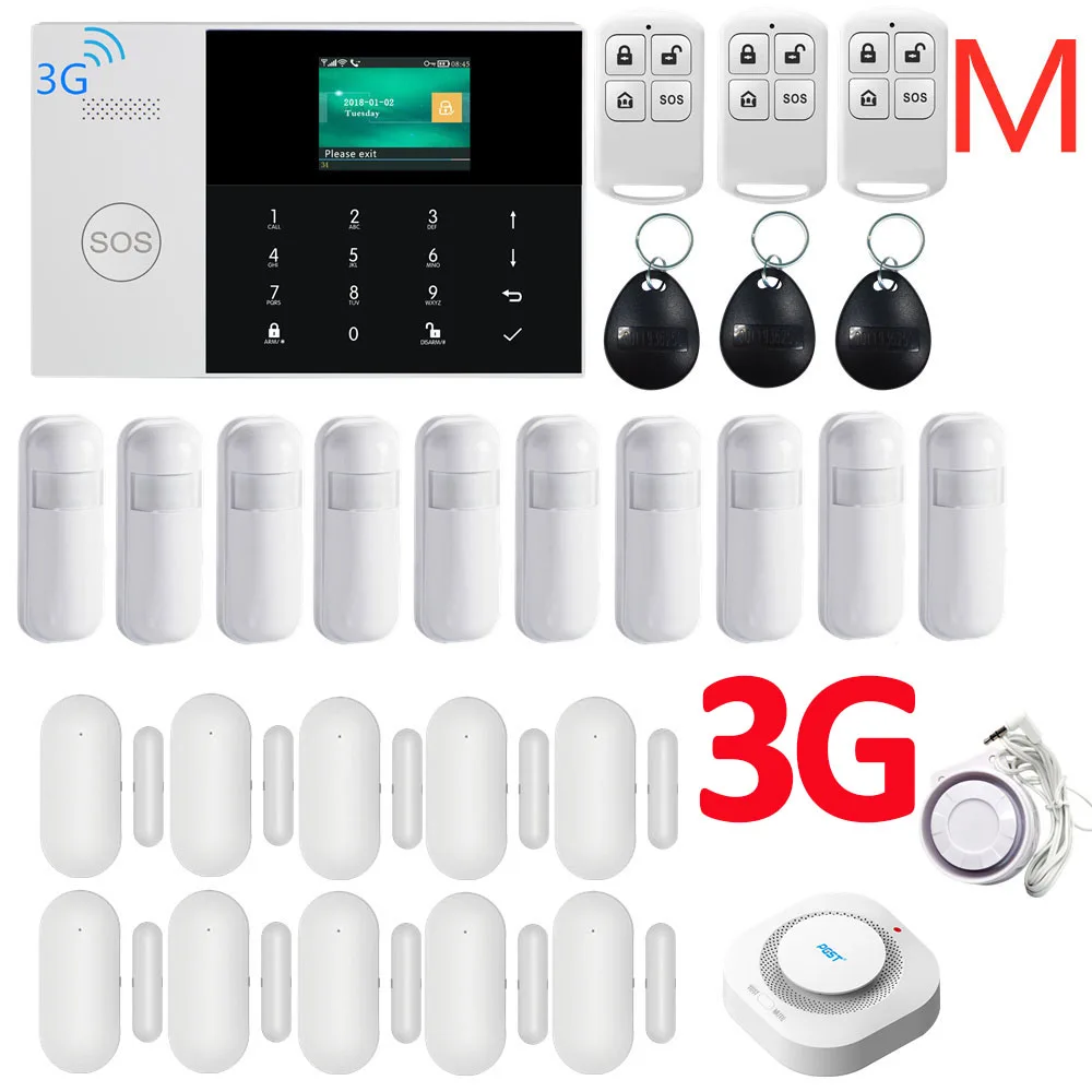 3g wifi gprs sim карта SMS RFID приложение дистанционное управление Беспроводной топ