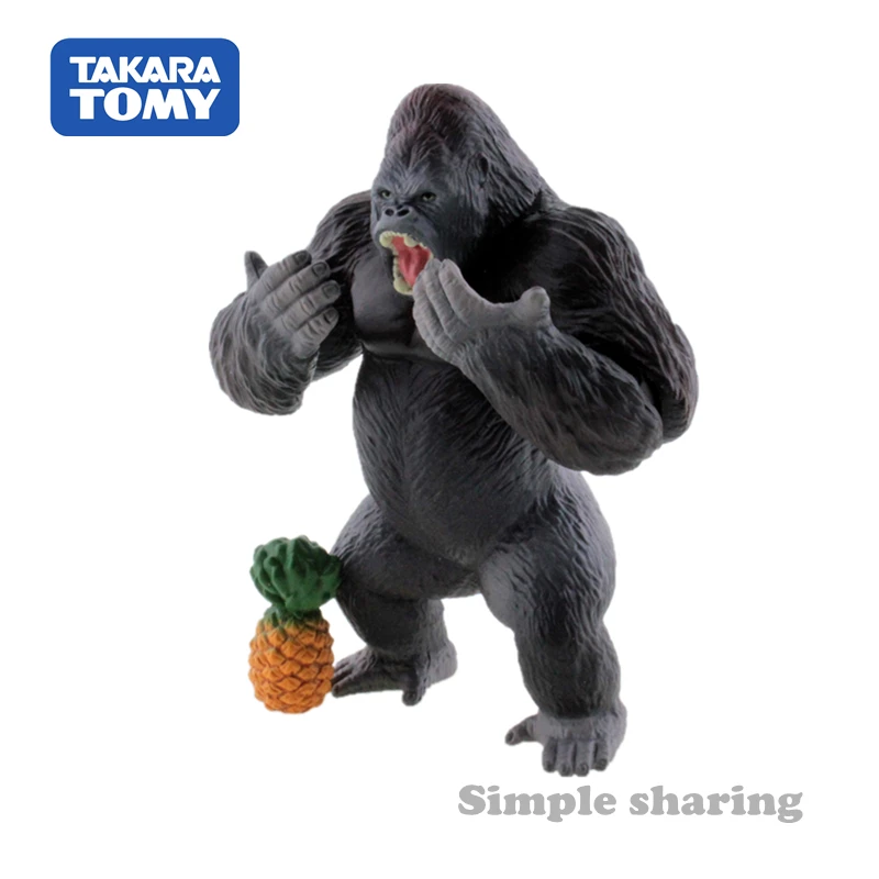 Takara Tomy Tomica Ania приключения животных Горилла 36 литых под давлением набор моделей