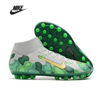

High Ankle Original Nike Superfly 7 Academy CR7 AG Men Football Boots Soccer Shoe Women Man Football Shoes Botas Training