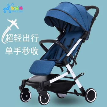 

Multifunctional Baby Stroller High Landscape Stroller Folding Baby carriage plane lightweight Newborn pram babyfond