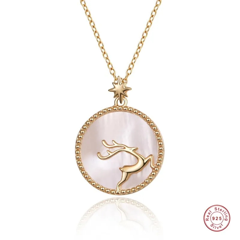 

Женская цепочка из серебра 925 пробы, с круглым кулоном