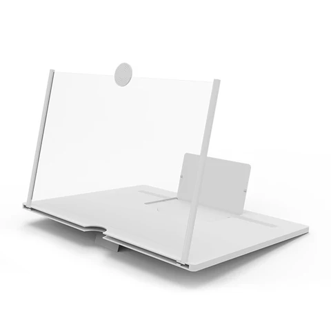 Typer Cell Phone Amplifier 3D Effect High Definition Large Screen with Desk Holder Magnifying Folding for Movie Game