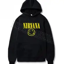Nirvana, модные брендовые мужские толстовки,, весна, осень, мужские повседневные женские толстовки, свитшоты, мужские толстовки, топы